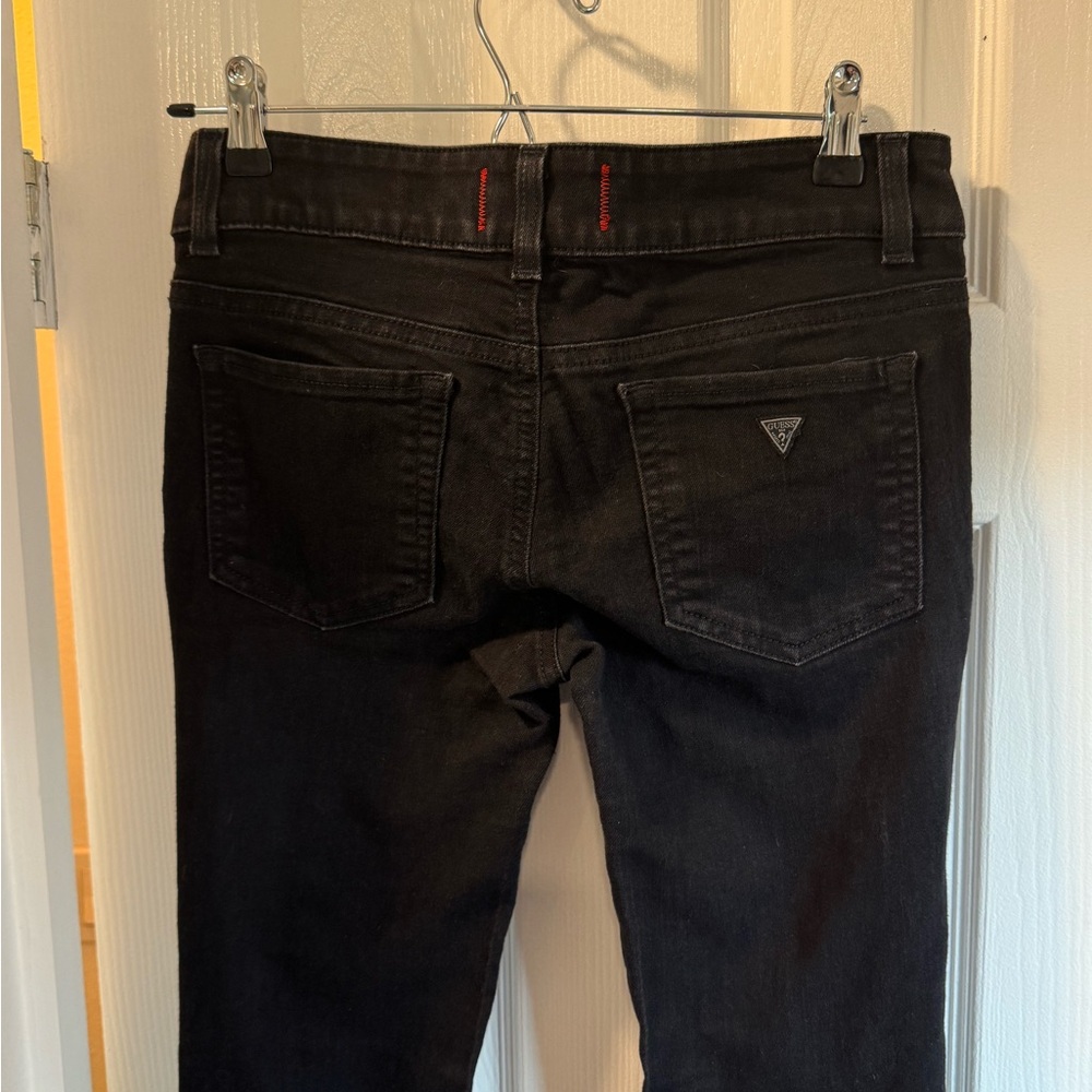 Guess Black Sarah Fit Medium Rise Skinny Jeans - Picture 5 of 5